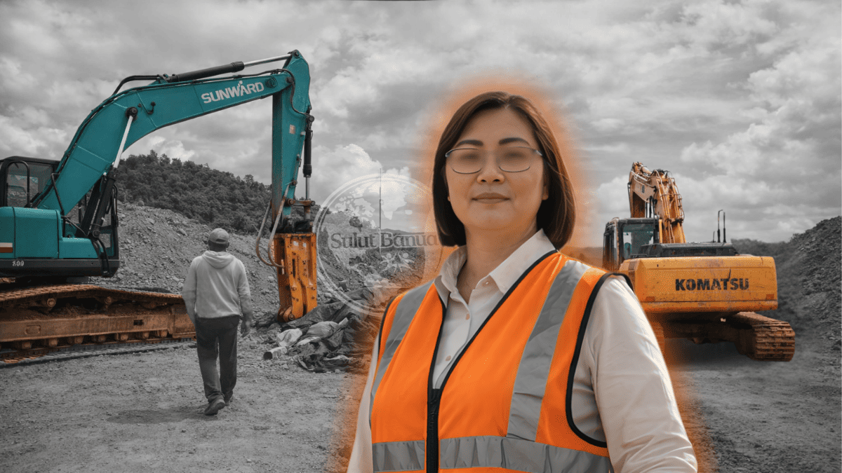 Aktivitas tambang ilegal di Ogus