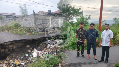 Respons Cepat Laporan Warga, Camat Girian Tinjau Jalan Terputus di Kelurahan Girian Indah