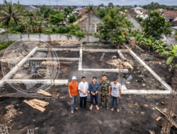 Camat Girian Rukman Rasyid Pantau Progres Pembangunan Koperasi Merah Putih di Girian Indah