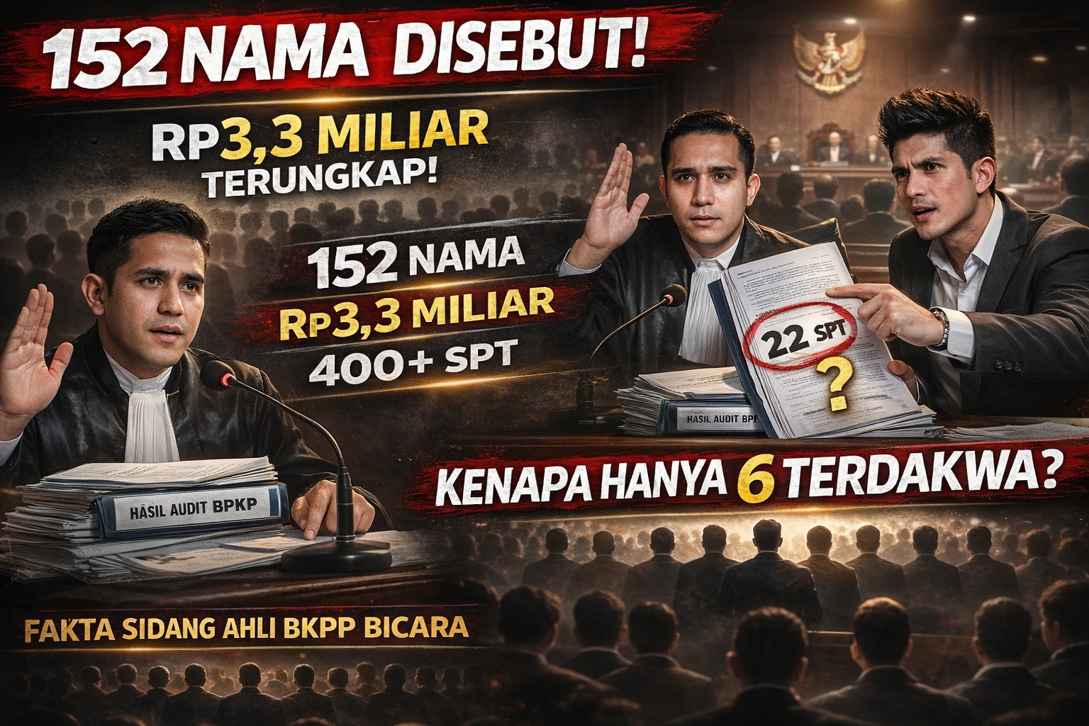 Audit Korupsi Perjadin DPRD Bitung: 152 Nama Terungkap