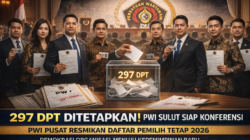 Konferensi PWI Sulut 2026: PWI Pusat Tetapkan 297 DPT Final