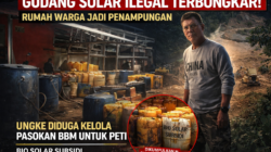 Praktik Penampungan Bio Solar Ilegal di Kawasan Kolam Kebun Raya Terbongkar