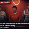 Polres Pohuwato Klarifikasi Video Viral Anggota Pamer Uang