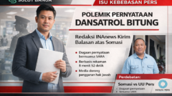 Polemik Pernyataan Dansatrol Bitung “Jawa Perusak”, Hingga Langkah Pembungkaman Lewat Somasi, Redaksi INAnews Kirim Surat Balasan