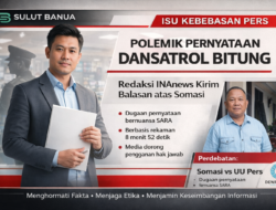 Polemik Pernyataan Dansatrol Bitung “Jawa Perusak”, Hingga Langkah Pembungkaman Lewat Somasi, Redaksi INAnews Kirim Surat Balasan