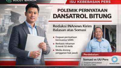Polemik Pernyataan Dansatrol Bitung “Jawa Perusak”, Hingga Langkah Pembungkaman Lewat Somasi, Redaksi INAnews Kirim Surat Balasan