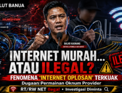 Maraknya “Internet Oplosan” di pulau Sulawesi , Dugaan Permainan Oknum Provider Mulai Terkuak