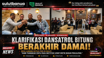 Klarifikasi dansatrol bitung bersama PWO IN SULUT dan Perwakilan masyarakat jawa