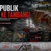 Kerusakan Fasilitas Publik Nyata: Dinas ESDM Sulut dan Menteri ESDM Dituntut Tegas Tutup Operasi Area Tambang PT MSM/TTN