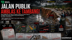 Kerusakan Fasilitas Publik Nyata: Dinas ESDM Sulut dan Menteri ESDM Dituntut Tegas Tutup Operasi Area Tambang PT MSM/TTN