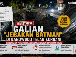Galian “Jebakan Batman” di Danowudu Telan Korban: Keselamatan Pengguna Jalan Diabaikan, Diduga Proyek PDAM Bitung
