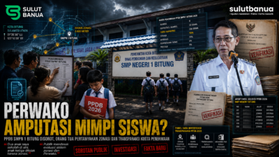 SMP 1 Bitung Jadi Sorotan, Kebijakan Walikota Bitung Munculkan Perwako Dinilai Amputasi Mimpi Para Murid Mendapatkan Pendidikan