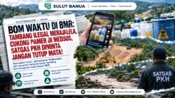 BOM WAKTU DI BMR: Tambang Ilegal Merajalela, Cukong Pamer di Medsos, Satgas PKH Diminta Jangan Tutup Mata!