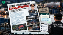 Manfaatkan Kegelapan Malam! Gudang Penimbunan Lama Kembali Beroperasi, Marco dan Ai Putar Bisnis Bio Solar Ilegal Saat Kapolres Bitung Tertidur