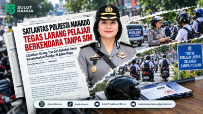 Aturan penindakan pelajar Manado oleh Kasat Lantas Polresta Manado