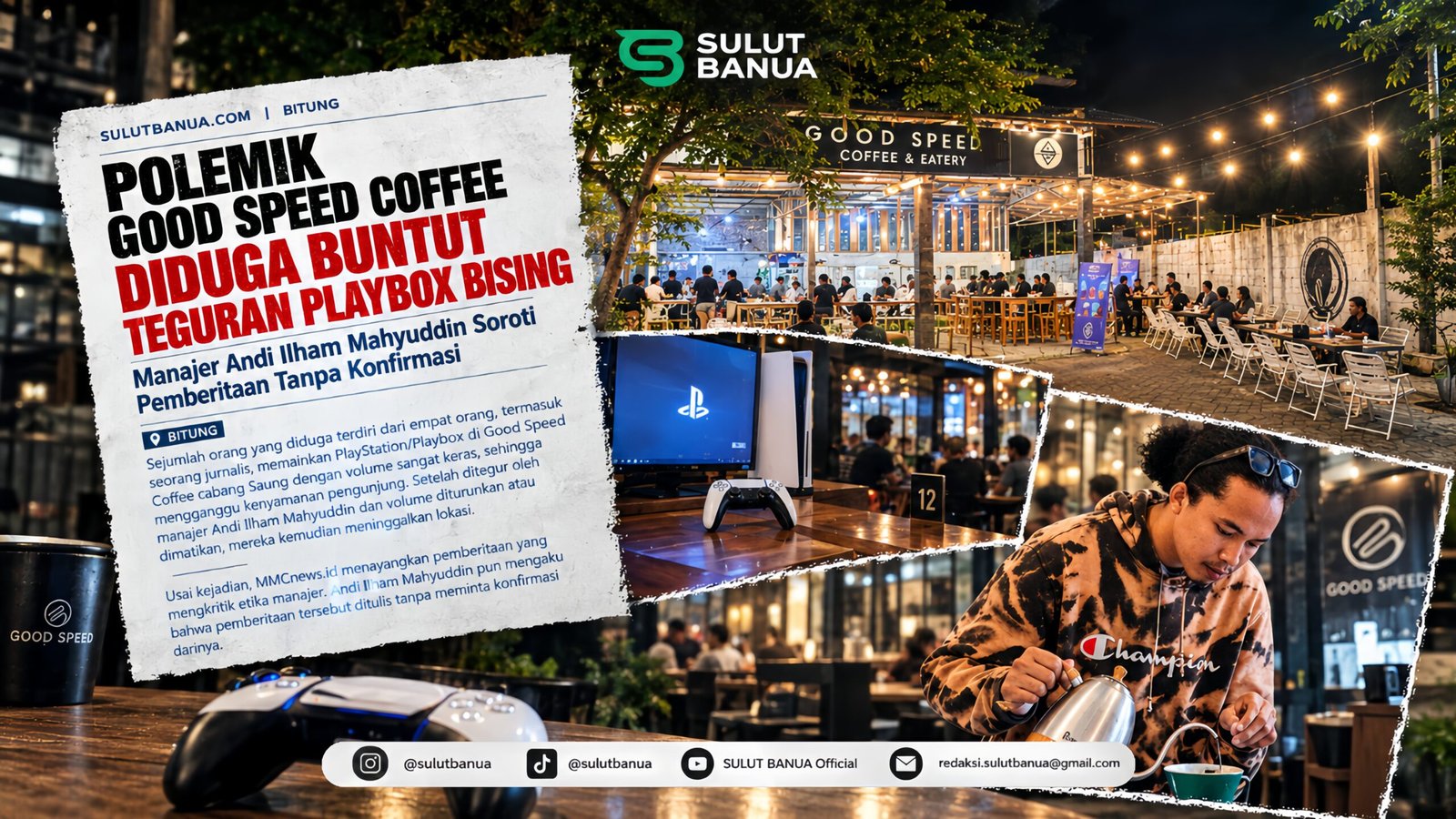Manajer GS Coffee berikan klarifikasi terkait oknum wartawan Bitung